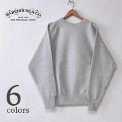 WARE HOUSE / Lot 483 PLAIN CREW NECK SWEAT SHIRTS �E�G�A�n�E�X / ���n�N���[�l�b�N�X�E�F�b�g �v�����g�X�E�F�b�g ���o�[�X�E�F�[�u