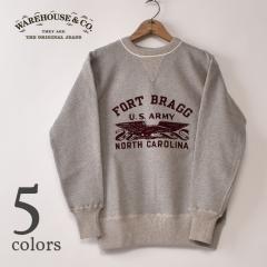 WARE HOUSE / Lot 403 FORT BRAGG CREW NECK SWEAT SHIRTS �E�G�A�n�E�X / �N���[�l�b�N�X�E�F�b�g �v�����g�X�E�F�b�g �S4�F