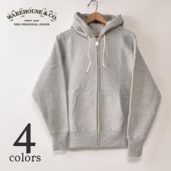 WARE HOUSE / Lot 487 PLAIN SWEAT FULL ZIP HOOD �E�G�A�n�E�X / ���n �t���W�b�v�t�[�h�X�E�F�b�g �t���W�b�v�p�[�J�[ ���o�[�X�E�F�[