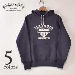 WARE HOUSE / Lot 450 ILLINOIS FOOD SWEAT SHIRTS �E�G�A�n�E�X / �C���m�C 2�{�j �t�[�h �p�[�J�[ �S5�F