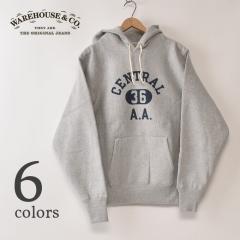 WARE HOUSE / Lot 484 CENTRAL SWEAT HOODIE �E�G�A�n�E�X / �Z���g���� �X�E�F�b�g�p�[�J�[ ���o�[�X�E�F�[�u�X�^�C�� �S6�F