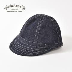 �E�G�A�n�E�X / Lot 5242 / �f�j���L���b�v / �C���f�B�S �m���E�H�b�V�� WAREHOUSE / DENIM CAP / INDIGO NON WASH [�l�R�|�X�Ή�]
