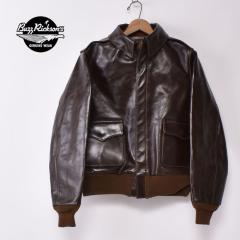 BUZZRICKSONS / Lot No. BR80593 / Type A-2 �gCONTRACT No. W535 AC-23380 ROUGH WEAR CLOTHING CO.�h/ 01) S/BROWN (NO STENCIL) �o�Y