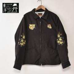 TAILOR TOYO / Lot No. TT15880-119 / Late 1960s Style Cotton Rayon Vietnam Jacket �gVIETNAM MAP�h (AGING MODEL) / 119) BLACK �e�C