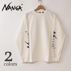 NANGA / ECO HYBRID SLV LOGO  L/S TEE (UNISEX)  �i���K / �G�R�n�C�u���b�h �X���u �����O�X���[�uT�V���c �S2�F  �i���K NANGA �����e