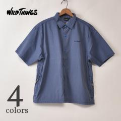 ��40��OFF SALE�I ���C���h�V���O�X / �_�u���_�C �i�C���� �u���X�N�V���c (WT26023AD)  WILDTHINGS / DOUBLE DYED NYLON BRISK SHIRTS 