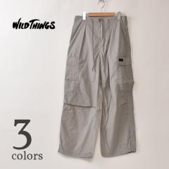 ��30��OFF SALE�I ���C���h�V���O�X / �_�u�� �_�C �i�C���� �J�[�S�p���c (WT26010AD)  WILDTHINGS / DOUBLE DYED NYLON CARGO PANTS �S