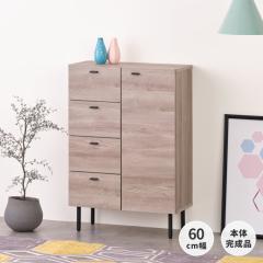 キャビネット 国産 完成品 木製 本棚 大川家具 収納 キッチン 幅110 3