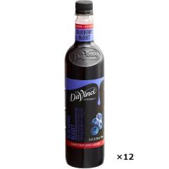 Davinci �_���B���` �t���[�o�[�V���b�v �N���V�b�N�V���[�Y �u���[�x���[ 750ml 12�{ �P�[�X�̔�