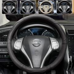 ハンドルカバー Sサイズ 本革 軽 軽自動車 自動車 普通車 車 カー ステアリングカバー 革 可愛い おしゃれ 高級感 上品 上質 かわいい か