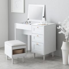 ���������[�J�[�ۏؕt�� �l�C���i�ē��ׁI ���h���b�T�[�f�X�N �X�c�[���t�� 2Way ��80cm �V�����p���S�[���h 2���R���Z���g USB ���[�J