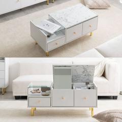 ���������[�J�[�ۏؕt�� �h���b�T�[�e�[�u�� �Z���^�[�e�[�u�� 2Way�i��86cm�j �嗝�Β��V�� �����K���X �R���p�N�g �������[�� ���[�J�[