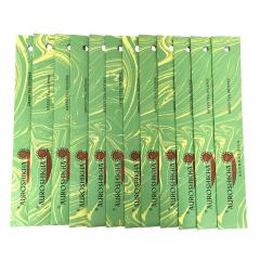 AUROSHIKHA �I�E���V�J GREENTEA�O���[���e�B�[12�Z�b�g  �}�[�u���p�b�P�[�W�X�e�B�b�N �C���Z���X �C���h��