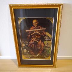 �^�C-���b�g�E���J���̃��A���|�[�g�[�̏ё���@�^�C�ł͒��L���ȍ��m�ł� ��54.5cm�~��34.5cm �^�C�̂���� �G�X�j�b�N �A�W�A���G�� ��