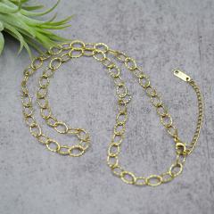 �X�e�����X�� �l�b�N���X �T�[�W�J���X�e�����X SUS304 �����A�����M�[ ���f�B�[�X �V���v�� �S�[���h �`�F�[�� ��lhappyhour accessory