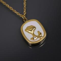 �X�e�����X�� �l�b�N���X �T�[�W�J���X�e�����X SUS304 �����A�����M�[ ���f�B�[�X �V���v�� �S�[���h �`�F�[�� ��lhappyhour accessory