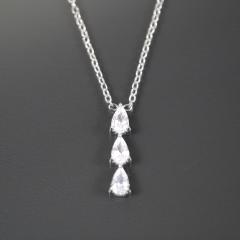 �X�e�����X�� �l�b�N���X �T�[�W�J���X�e�����X SUS316L �����A�����M�[ ���f�B�[�X �V���v�� �V���o�[ �`�F�[�� ��lhappyhour accessor