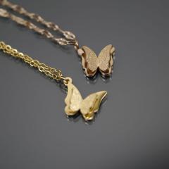 �X�e�����X�� �l�b�N���X �T�[�W�J���X�e�����X SUS304 �����A�����M�[ ���f�B�[�X �V���v�� �s���N�S�[���h �V���o�[ �`�F�[�� ��l hap