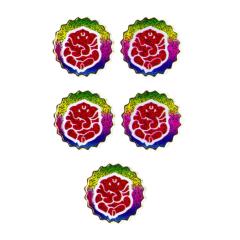 �C���h�̐_�l�K�l�[�V���̃L���L���X�e�b�J�[�~�j�T�C�Y5���Z�b�g  �G�X�j�b�N �A�W�A���G�� �|�X�g�����z���I���\�ł�