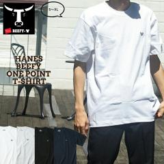 HANES BEEFY r[tB[ փCY  |Cg by TVc Y fB[X jp uh Vc H8-T301