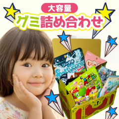 グミ 詰合せ 詰め合わせ プレゼント ギフト 個包装 大量 大容量 大袋 アソート 10種類 宝箱入り