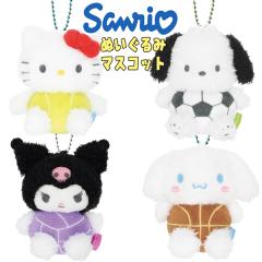 ���[���֑������� SANRIO �T�����I�L�����N�^�[�Y �ʂ�����݃}�X�R�b�g �X�|�[�c (�e�j�X/�o�X�P/�o���[/�T�b�J�[) �����낢 �L�[�z���_