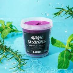 LUSH �}�W�b�N �N���X�^���Y �V�����[ �X�N���u 300g �{�f�B�P�A �v���[���g���� �~���g ������ �A �p�� �n���h���C�h ���B�[�K�� �R�X��