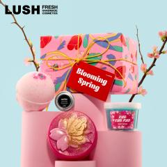 LUSH �u���[�~���O �X�v�����O �M�t�g �z���C�g�f�[ 2026 ���� �o�X�{�� ������ �X�N���u �{�f�B�P�A �R�t�� ���b�V�� ����