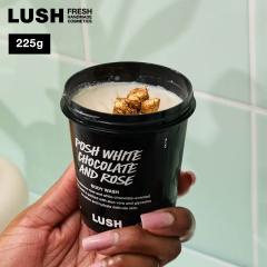 ��̓� �v���[���g LUSH �|�b�V���z���C�g�`���R�A���h���[�W�[ 225g  2026 ���� �{�f�B�\�[�v �{�f�B�P�A �R�R�i�c�~���N ���B�[�K�� ��