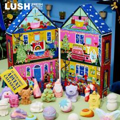 LUSH 29 1/2 �n�C�X�g���[�g �A�h�x���g�J�����_�[ �M�t�g�Z�b�g �N���X�}�X ���ʌ��� �v���[���g �o�X�{�� ������ �ێ� �ґ� ���蕨 �L