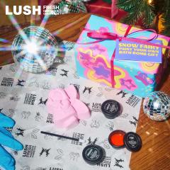 LUSH �X�m�[�t�F�A���[ �y�C���g ���A �I�E�� �o�X�{�� �M�t�g ������ ���G�`�� �H�� �N���X�}�X ���ʌ��� �v���[���g �Â� ���� �ێ� ��
