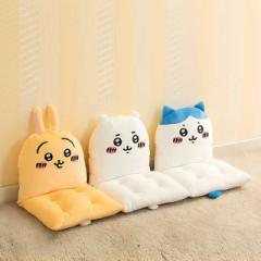 ちいかわ 座布団 クッション うさぎ ハチワレ 萌グッズ チェアパッド おしゃれ シンプル ふわふわ 座り心地いい ピンク 高反発 可愛い 抱