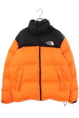 �V���v���[��  �m�[�X�t�F�C�X �T�C�Y:L  16AW  Nuptse Jacket �p���[�I�����W�k�v�V�_�E���W���P�b�g ���� OM10