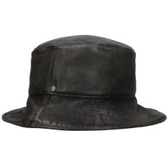 �N�����n�[�c   OLD BUCKET HAT �N���X�p�b�`���o�[�V�u���I�[���h���U�[�o�P�b�g�n�b�g ���� GZ11