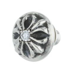 �N�����n�[�c STUD CRSBLL DIA �N���X�{�[���X�^�b�h 1�_�C�� �V���o�[�s�A�X ���� SJ02