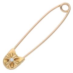 �N�����n�[�c   22K SAFETY PIN L 1DIA 22K���[�W�Z�[�t�e�B�s�� 1�_�C�� �S�[���h�l�b�N���X�g�b�v ���� OK15