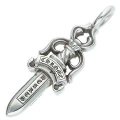 クロムハーツ サイズ:XL CH L S 1 バックダガー英字プリント長袖