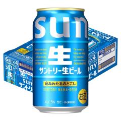 �T���g���[���r�[�� 350ml 24�{ [6�ʁ~4] [�T���g���[ �r�[��]