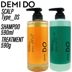 �ySET�z �f�~ �h�D �X�J���v�V�����v�[ �� �g���[�g�����g �^�C�v DS 590ml/590g(DEMI cosmetics DEMI DO scalp treatment �l�ߑւ� �T��