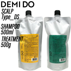 �ySET�z �f�~ �h�D �X�J���v�V�����v�[ �� �g���[�g�����g �^�C�v DS ���t�B�� 500ml/500g(DEMI cosmetics DEMI DO scalp treatment �l��