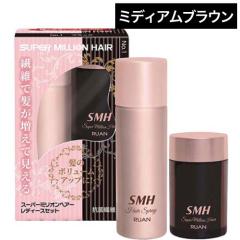 ���A�� �X�[�p�[�~���I���w�A�[ ���f�B�[�X�Z�b�g �~�f�B�A���u���E�� (SMH �{�����[���A�b�v super million hair ���� �V��j�� �����Y 