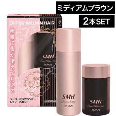 �y2�z���A�� �X�[�p�[�~���I���w�A�[ ���f�B�[�X�Z�b�g �~�f�B�A���u���E�� (SMH �{�����[���A�b�v super million hair ���� �V��j�� 