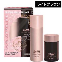 ���A�� �X�[�p�[�~���I���w�A�[ ���f�B�[�X�Z�b�g ���C�g�u���E�� (SMH �{�����[���A�b�v super million hair ���� �V��j�� �����Y ���f