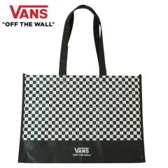VANS �o���Y ���@���Y�j�����p �g�[�g�o�b�OTOTE BAG�@�g�[�g �o�b�OCHECKER/BLACK(�`�F�b�J�[/�u���b�N)�����Y ���f�B�[�X �� ���΂� ��
