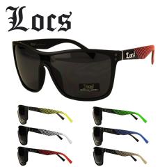 �y��`�O�X�֑Ή��z�����Y �T���O���XLOCS ���[�N ���b�N�X8LOC91166 SQUARE SUNGLASSES �X�N�G�A�T���O���X�}���`�J���[ �� �� �� ��