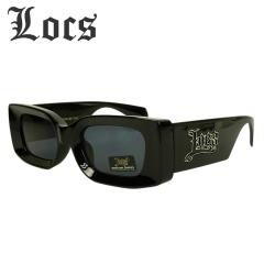 �y��`�O�X�֑Ή��z�����Y �T���O���XLOCS ���[�N ���b�N�X8LOC91214 SUNGLASSES �T���O���XBLACK �u���b�N �����C�� �`�J�[�m HIPHOP 