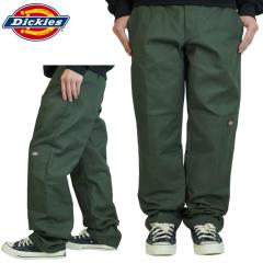 DICKIES �f�B�b�L�[�Y�����Y �p���cWPR03OG FLAT FRONT DOUBLE KNEE PANT�t���b�g�t�����g �_�u���j�[�p���c ���[�N�p���c�`�J�[�m �J��