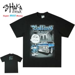 �����Y T�V���c�y�N���b�N�|�X�g�����zSHAKA WEAR BODY �V���J�E�F�A�{�f�B�g�pROLLING IN MY 64 �`���[���[�u���E�� T�V���c�� �u���b�N