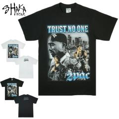 �����Y T�V���c�y�N���b�N�|�X�g�����zSHAKA WEAR BODY �V���J�E�F�A�{�f�B�g�p2Pac Trust No One �O���t�B�b�NT�V���c�� �� �u���b�N �z