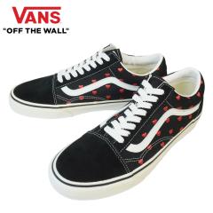 VANS �X�j�[�J�[VANS ���@���Y �o���Y�y���Ȃ��󂠂�zOLD SKOOL �I�[���h�X�N�[��Black/Red/White �u���b�N ���b�h �z���C�g�L�����o�X 